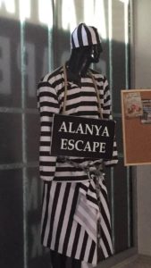 alanya escape, alanya prison break, alanya oplevelser, oplevelser i alanya, alanya blog, alanya blogger, alanya escaperoom, dansk i tyrkiet, dansker i tyrkiet