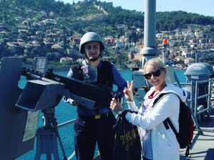 tyrkiske krigsskib i alanya, tyrkisk krigsskib, tyrkiske flåde, oplevelser i alanya, alanya blog, alanya blogger, dansk i tyrkiet