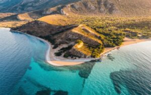 Flotte steder byen Patara Beach 