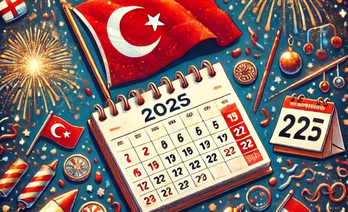 tyrkiske helligdage 2025, helligdage i 2025, hvornår er der helligdage i tyrkiet, specielle dage i tyrkiet