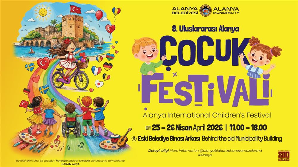 8. Internationale børnefestival i Alanya 2026