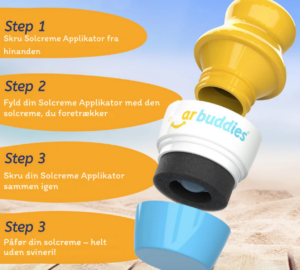 solcreme applikator, solar buddies, solcreme børn, solcreme til børn, solbeskyttelse børn, nem påføring solcreme, solcreme ferie, solcreme vuggestue, solcreme strand, solcreme legeplads, solcreme uden svineri, solcreme til rejser, solcreme i varmen, børn i solen, solcreme til sarte børn, solcreme uden klistrede hænder, praktisk solcreme applikator, solcreme morgenrutine, smøre børn ind i solcreme, solcreme uden brok, UV-beskyttelse børn, solcreme tyrkiet, danskere i tyrkiet, ferie med børn, solbeskyttelse på ferie, solcreme tips til børn, solcreme guide, solcreme til sydens sol, solbeskyttelse uden besvær, solcreme strandtur