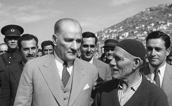 Atatürk, Alanya, Atatürks besøg i Alanya, Tyrkiets historie, Mustafa Kemal Atatürk, Alanya historie, Atatürk museum Alanya, Gülcemal skib, Alaiye, Atatürk citat, Historiske begivenheder i Tyrkiet, Tyrkisk nationalhelt, Alanyas navneskift, Atatürk og folket, Hvornår besøgte Atatürk Alanya?, Historien bag navnet Alanya, Atatürk og tyrkisk national identitet, Atatürks indflydelse i Alanya, Besøg Atatürk-museet i Alanya