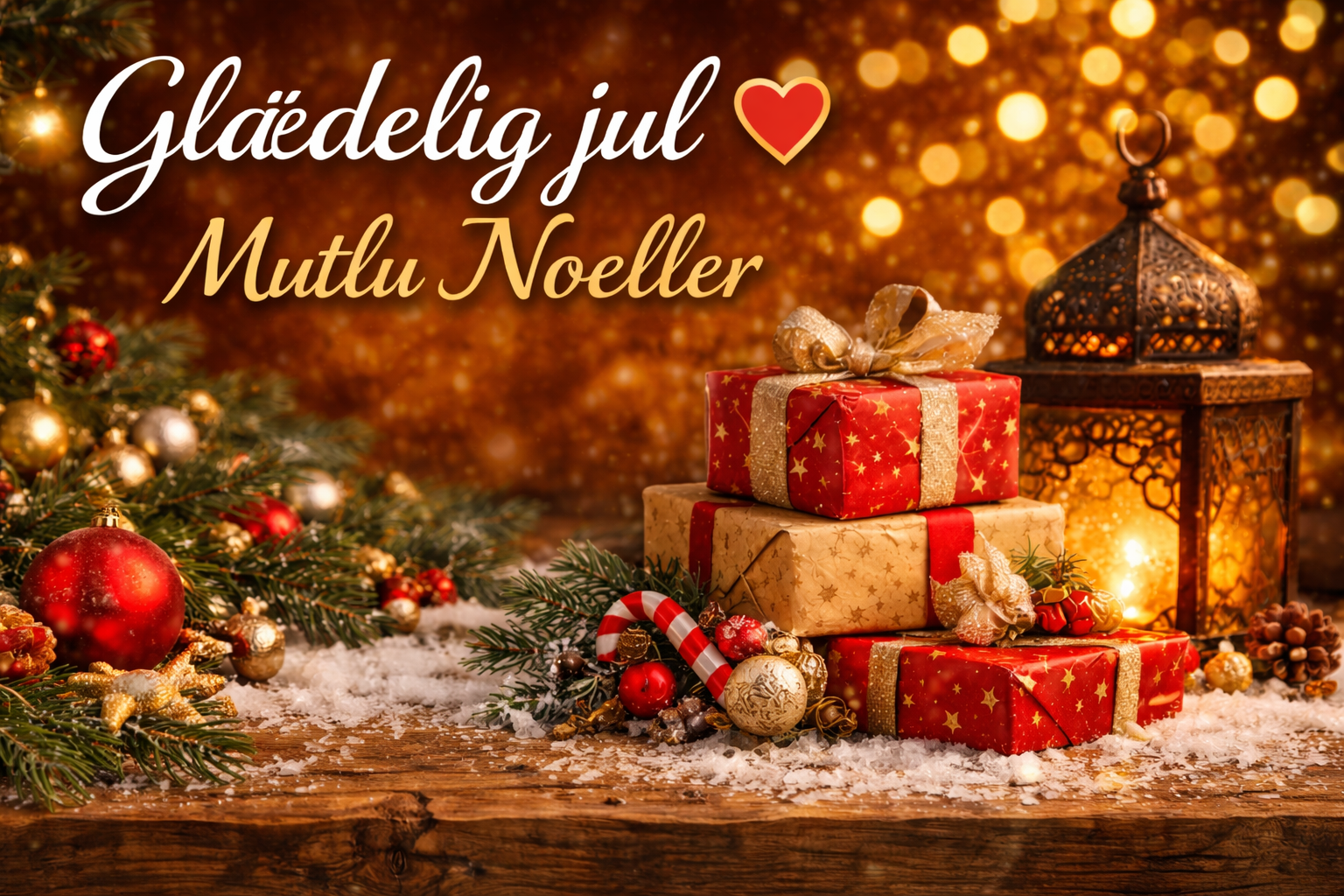 Sådan ønsker du glædelig jul på tyrkisk