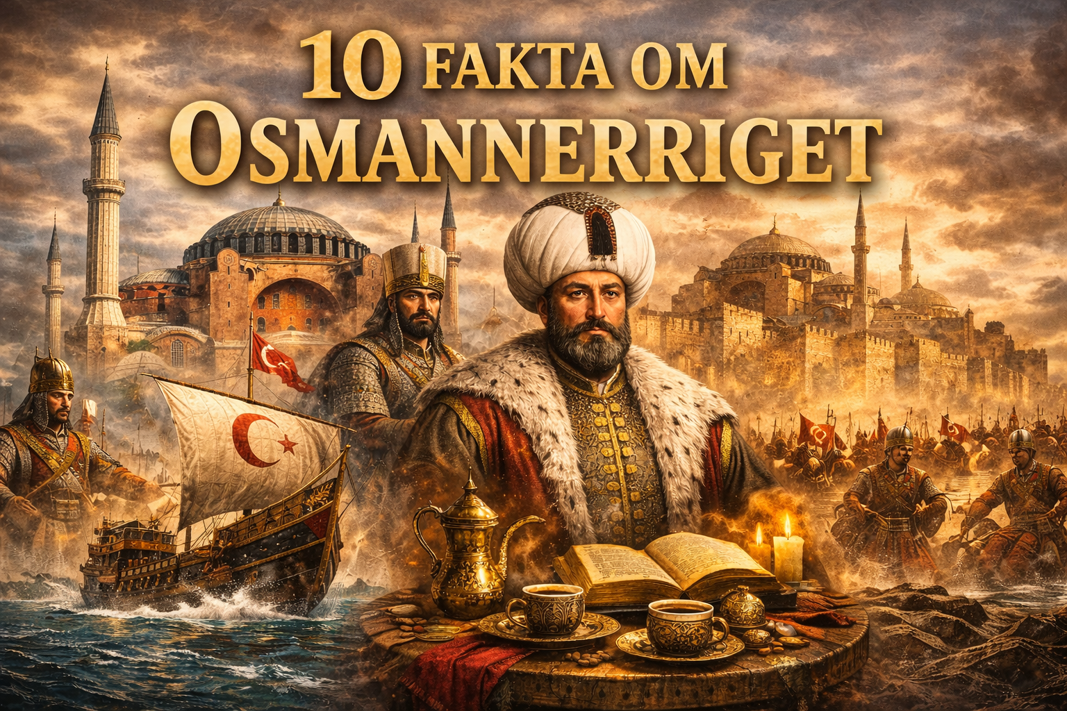 10 fakta om Osmannerriget, du sikkert ikke kendte